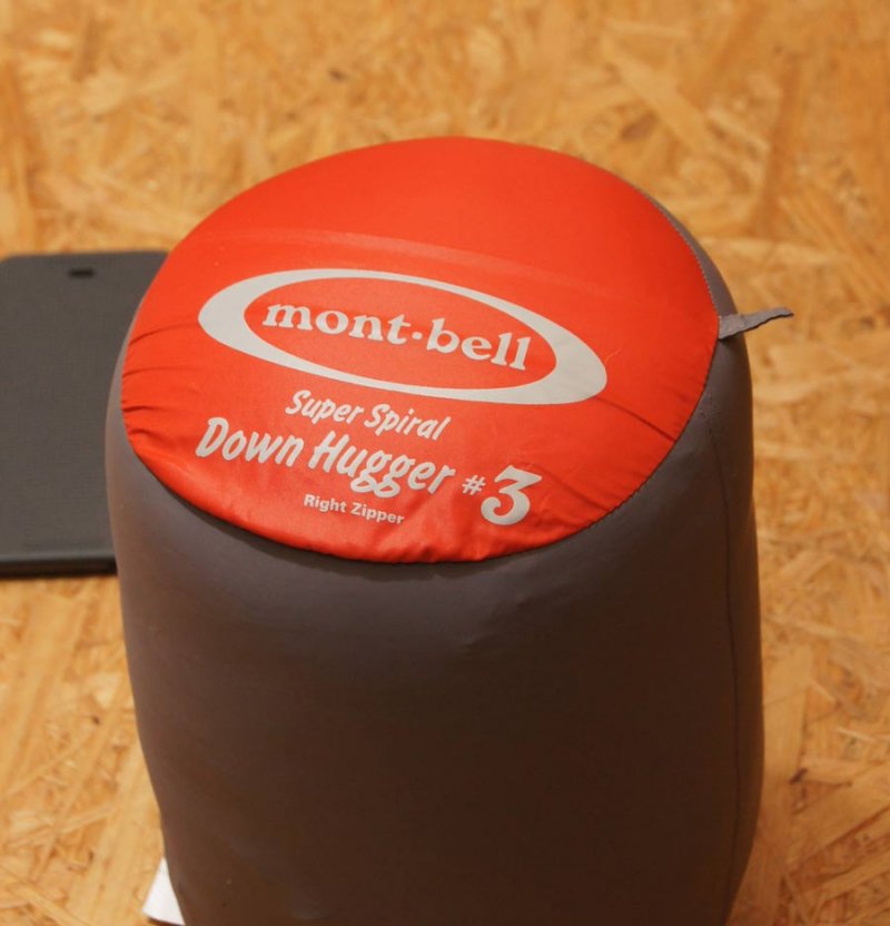 mont-bell モンベル＞スーパースパイラルダウンハガー#3 R-ZIP 