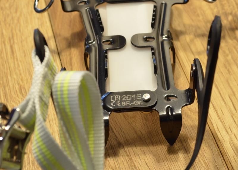 エーデルリッド EDELRID SHARK シャーク アイゼン 12本爪 クランポン 登山 アウトドア シャルレ モゼール charlet moser 12本爪 ストラップ式 アイゼン