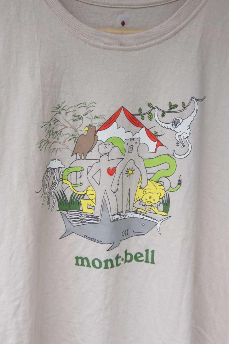 Mont Bell モンベル ペアスキンコットンtシャツ 生物多様性 中古アウトドア用品 中古登山用品 買取 販売専門店 Maunga マウンガ