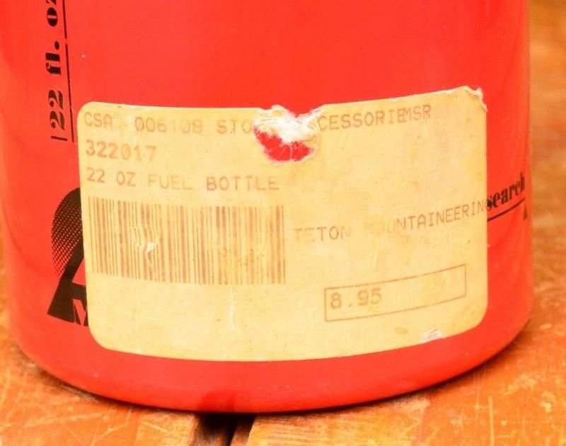 MSR エムエスアール＞ Fuel Bottle 22oz フューエルボトル22oz | 中古