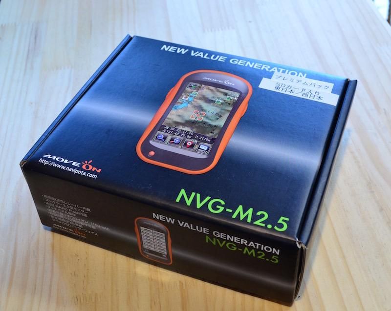 登山用GPS ヤマナビ2.5(NVG-M2.5)