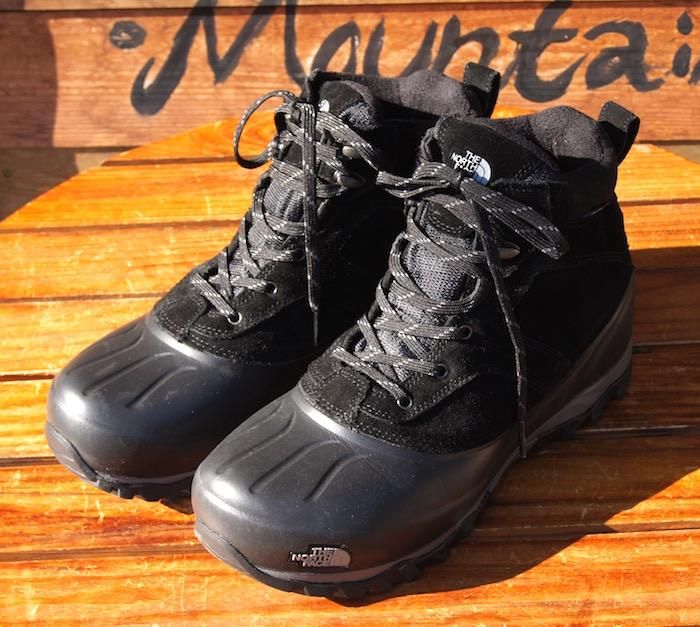 正規取扱店 ノースフェイス ブーツ TSUMORU BOOTS 黒 スノーブーツ