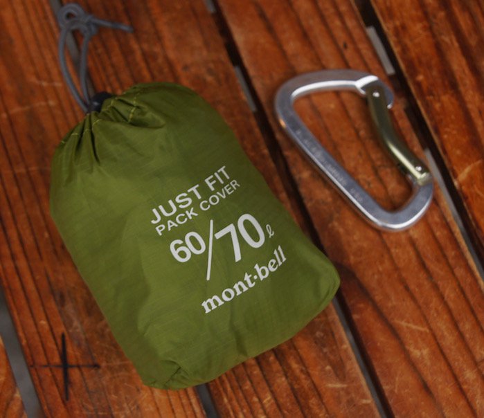 ＜mont-bell　モンベル＞　JUST FIT PACK COVER 60/70　ジャストフィットパックカバー60/70   中古アウトドア用品・中古登山用品 買取・販売専門店 : maunga (マウンガ)