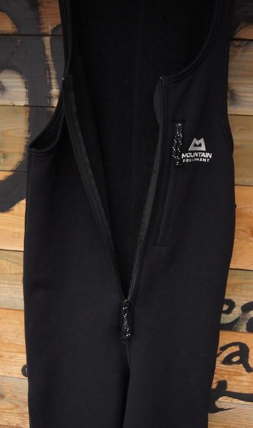 MOUNTAIN EQUIPMENT ビブパンツ ブラック 黒