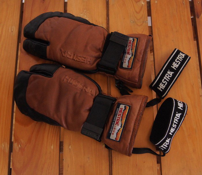 HESTRA ヘストラ＞3-FINGER GTX FULL LEATHER - 中古アウトドア用品