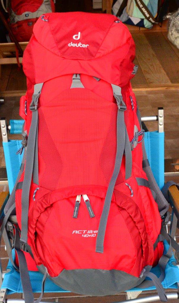 deuter ドイター＞ ACT lite 40 + 10 ACTライト40+10 | 中古アウトドア用品・中古登山用品 買取・販売専門店 :  maunga (マウンガ)