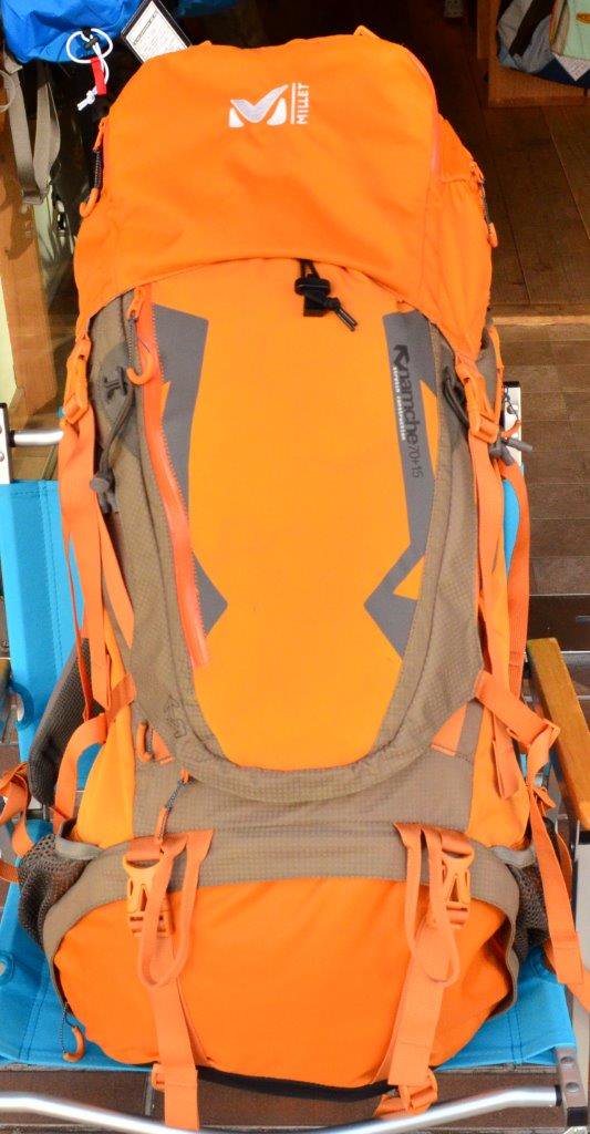 MILLET ミレー＞ namche 70+15 ナムチェ70+15 | 中古アウトドア用品・中古登山用品 買取・販売専門店 : maunga  (マウンガ)