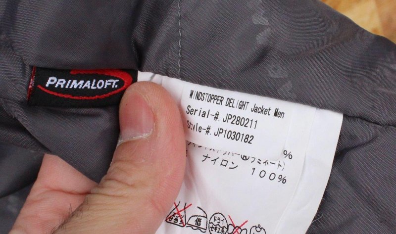 MAMMUT マムート＞ Windstopper Delight Jacket ウィンドストッパー