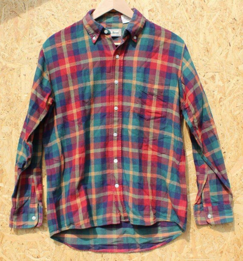 L.L.Bean エルエルビーン＞ コットンチェックシャツ | 中古アウトドア