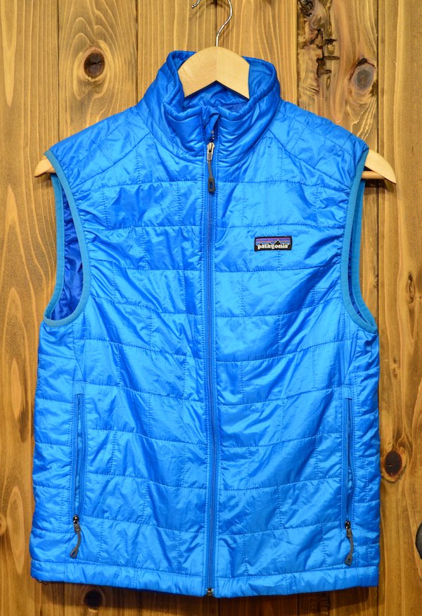 patagonia - パタゴニア NANO PUFF VEST ナノ パフ ベスト blue Sの+