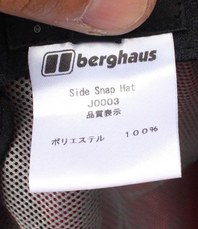 berghaus バーグハウス＞ Side Snap Hat サイドスナップハット