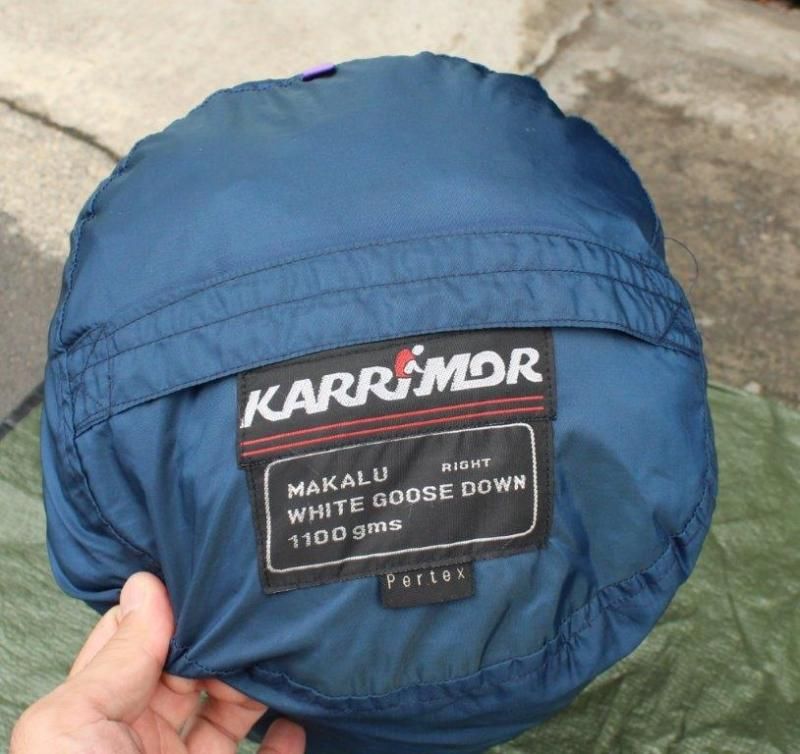 karrimor カリマー＞ MAKALU WHITE GOOSE DOWN 1100g マカルーホワイト