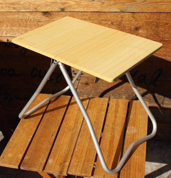 snow peak スノーピーク＞ My Table Bamboo Top Myテーブル竹 | 中古 ...