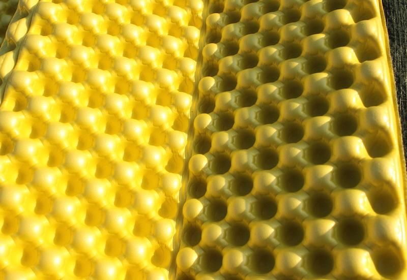 サーマレスト Z ライトソル レギュラー イエロー スタッフサック付き