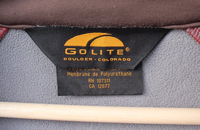 GOLITE ゴーライト＞ ソフトシェルジャケット - 中古アウトドア用品