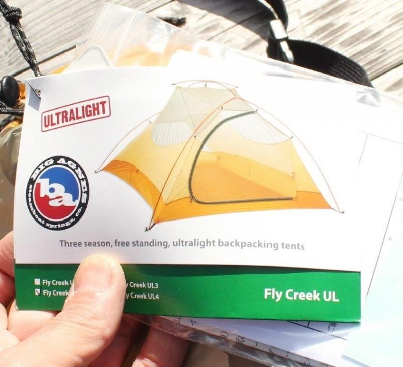 BIG AGNES ビッグアグネス＞ FLY CREEK UL 2-EX フライクリークUL2-EX