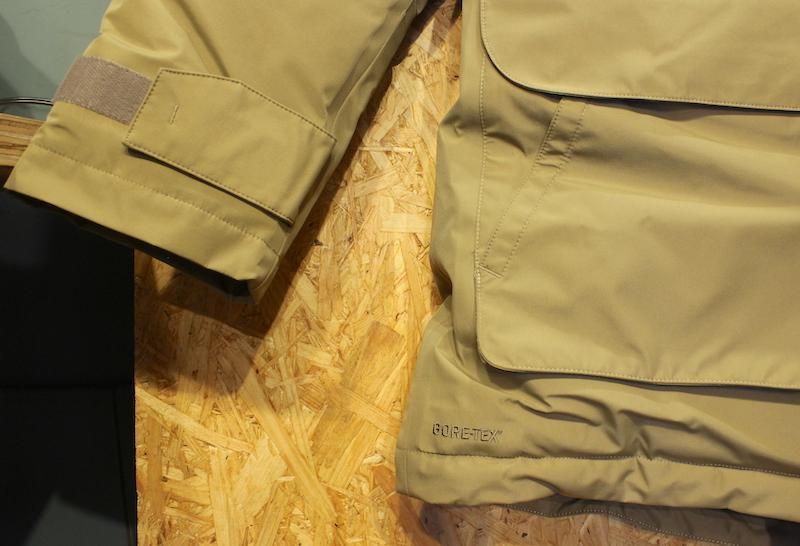 AIGLE エーグル＞ ゴアテックスファーフーディダウンジャケット｜ 中古