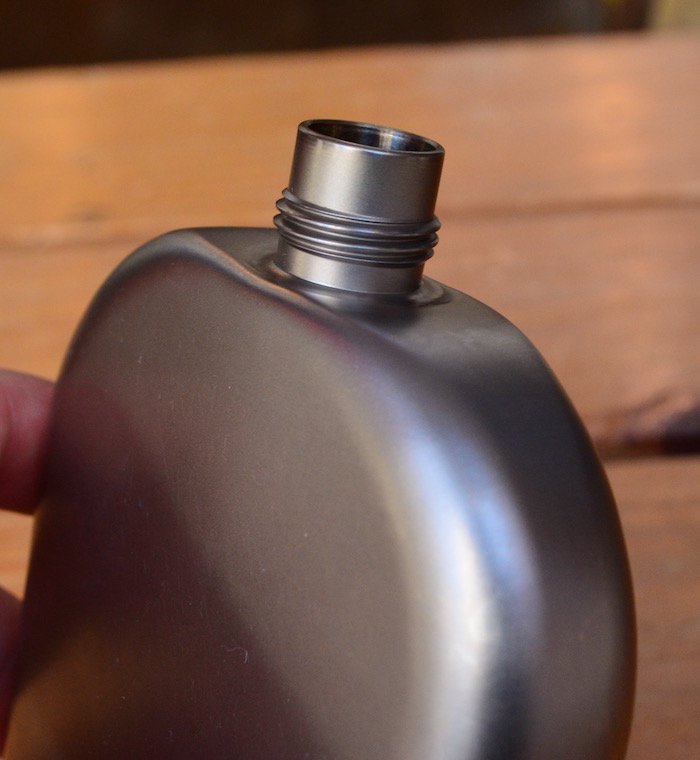 YOSHINAGA ヨシナガ＞ titanium flask チタンフラスク【クリックポスト便】対応 - 中古アウトドア用品・中古登山用品  買取・販売専門店 : maunga (マウンガ)