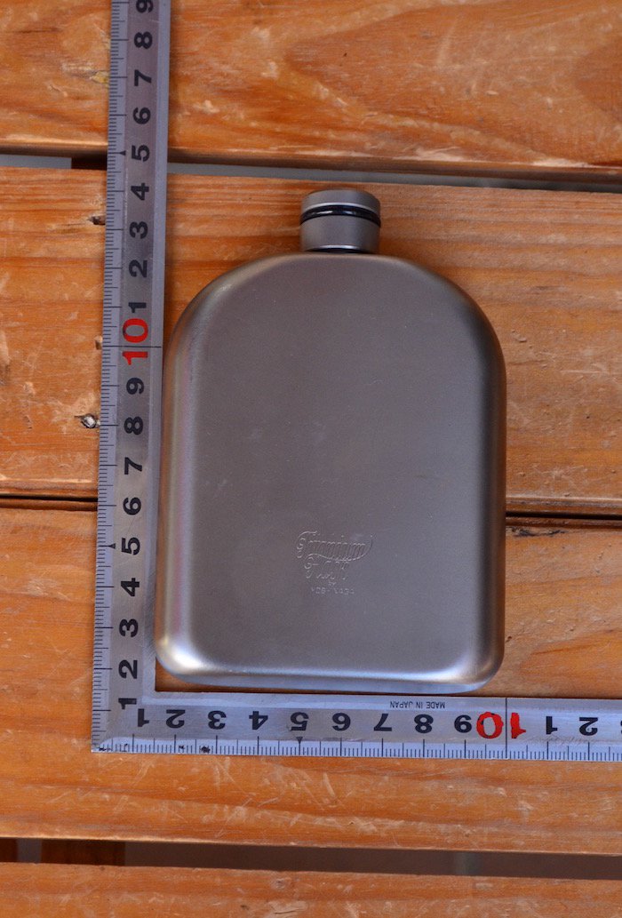 YOSHINAGA ヨシナガ＞ titanium flask チタンフラスク【クリックポスト便】対応 - 中古アウトドア用品・中古登山用品  買取・販売専門店 : maunga (マウンガ)