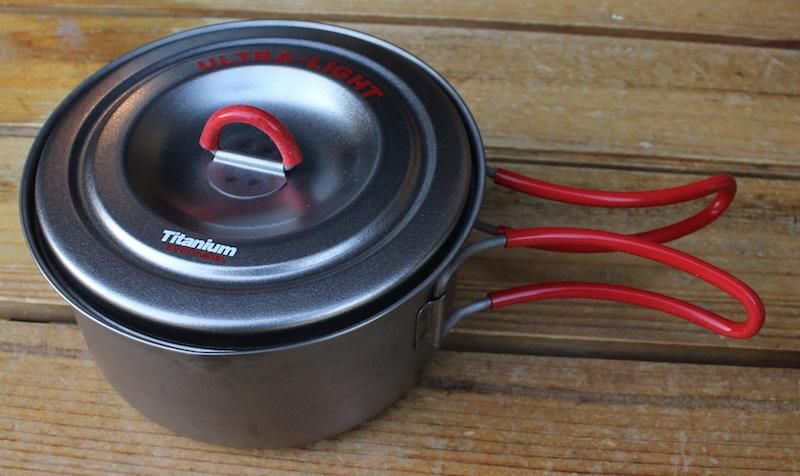 エバニュー　ULチタン&アルミクッカーセット品(中古) エバニュー ULチタン&アルミクッカーセット品(中古) エバニュー