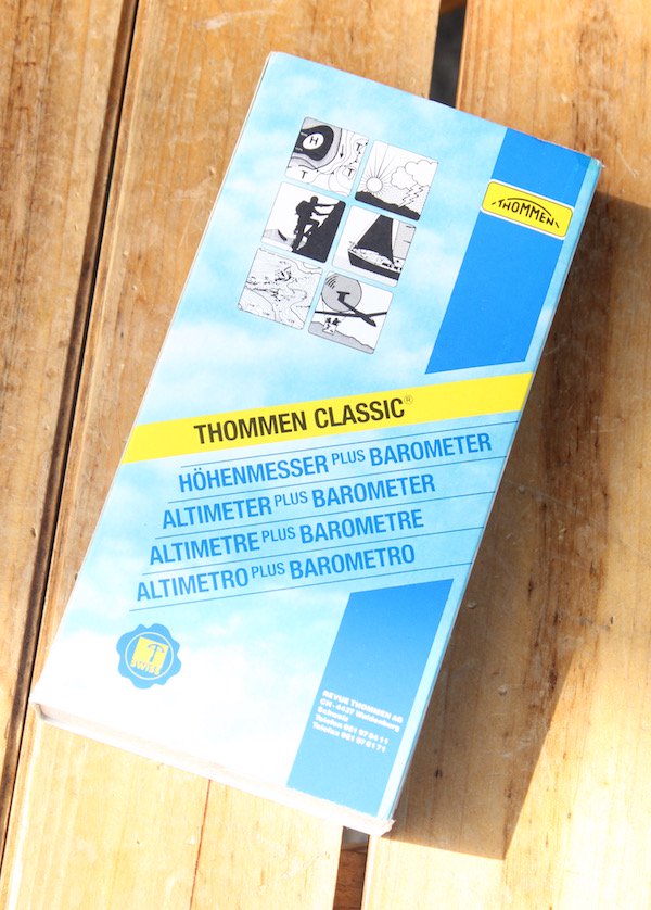 THOMMEN トーメン ＞ TX-22 高度計 6000m - 中古アウトドア用品・中古登山用品 買取・販売専門店 : maunga (マウンガ)