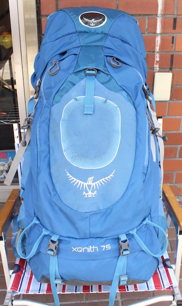 OSPREY オスプレー＞ xenith75 ジーニス 75 | 中古アウトドア用品