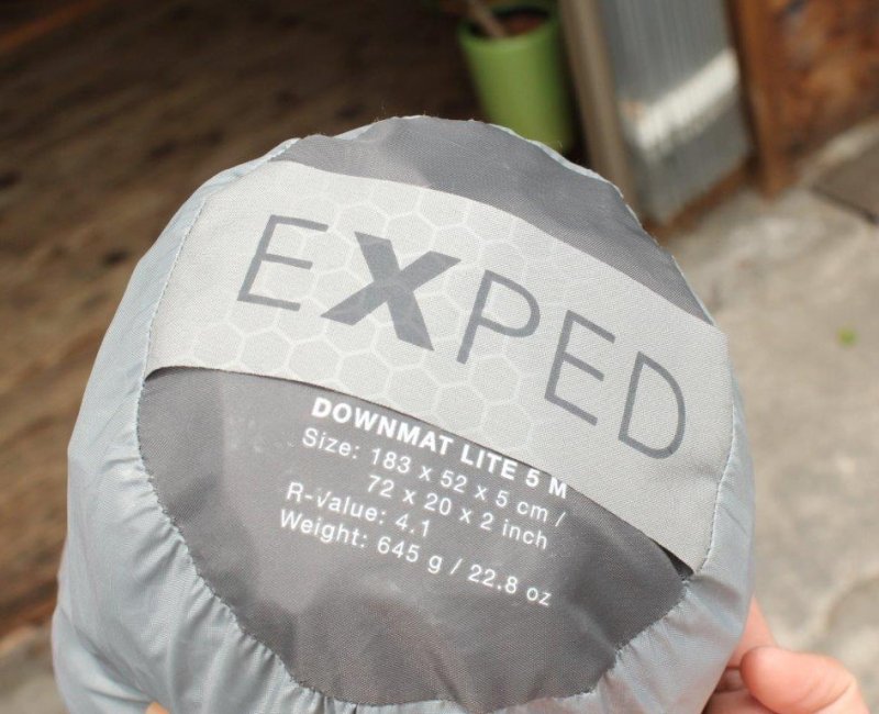 EXPED エクスぺド＞ DOWNMAT LITE 5M ダウンマットライト5M | 中古