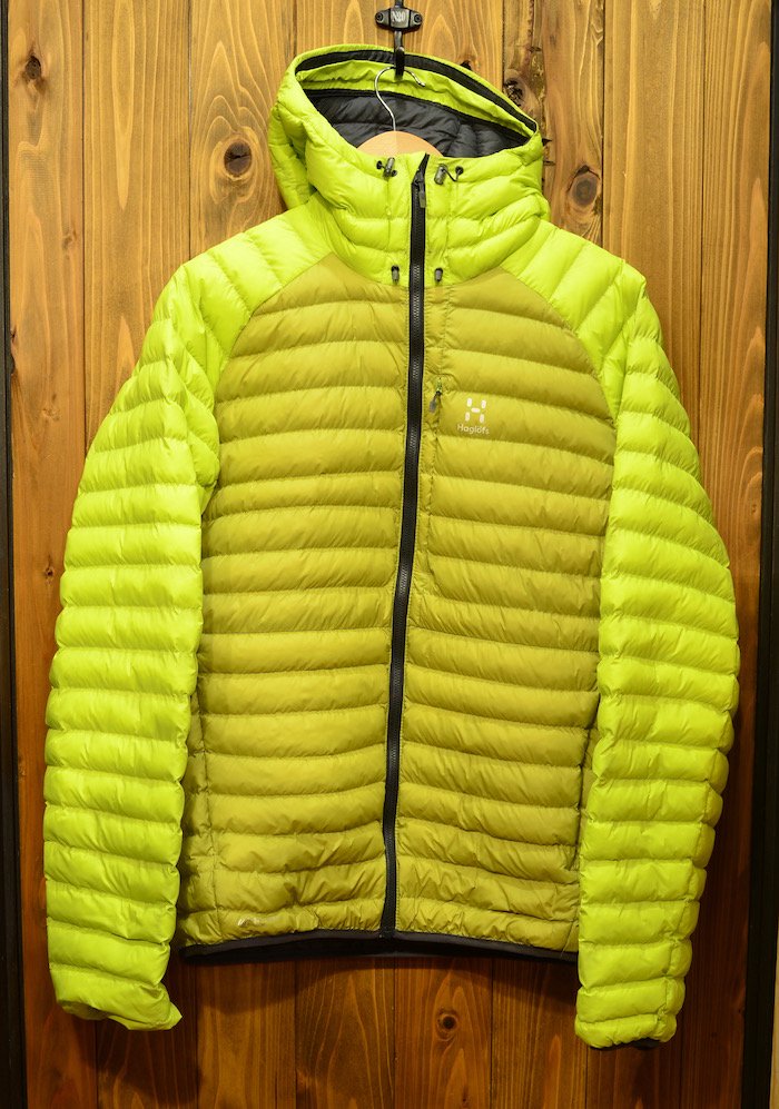 HAGLOFS ホグロフス＞ESSENS MIMIC HOOD MEN - インサレーションダウン