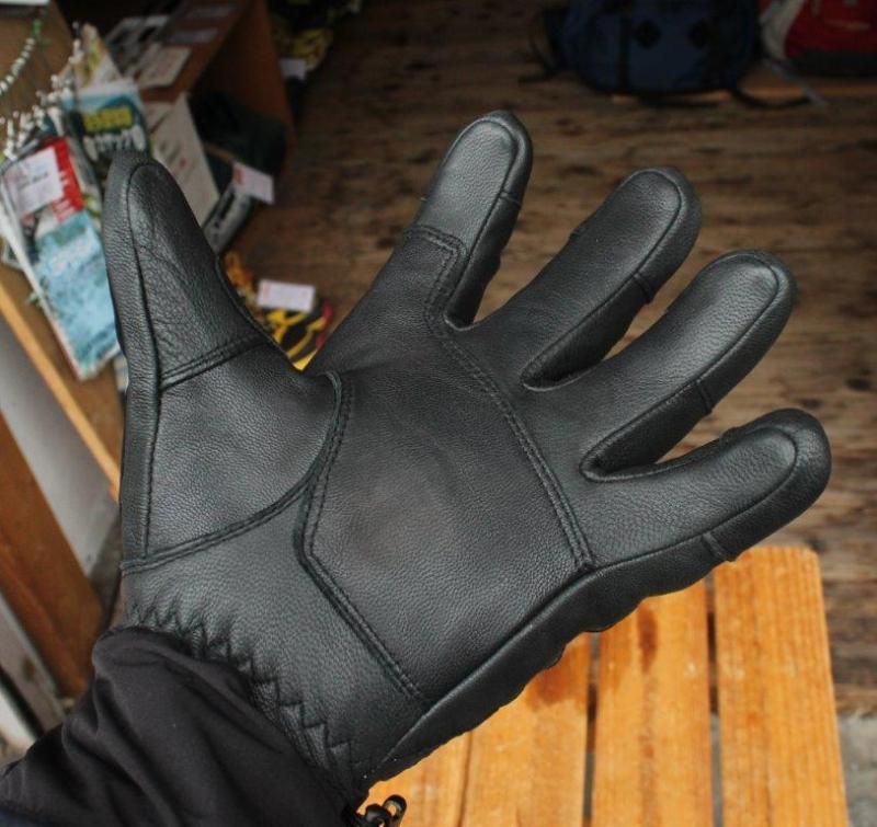 THE NORTH FACE ノースフェイス＞ PLASMA GTX LEATHER GLOVE プラズマ