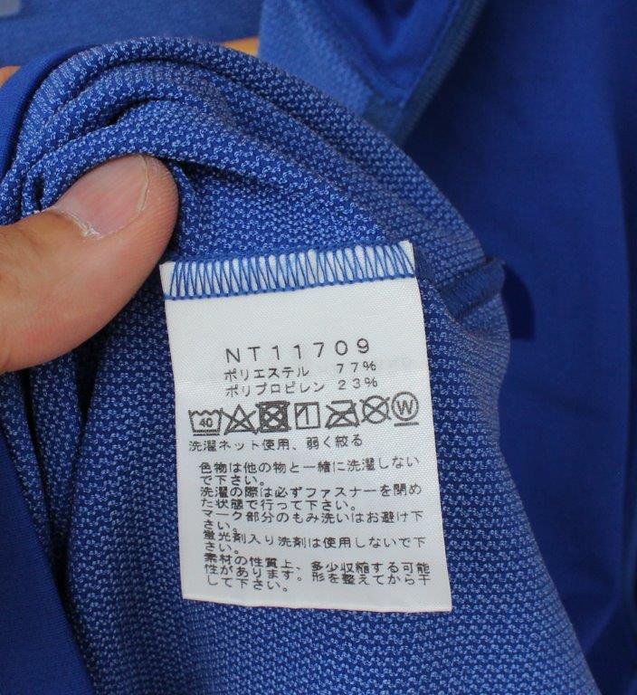 THE NORTH FACE ノースフェイス＞ L/S FLASHDRY ENDURO ZIPUP ロング