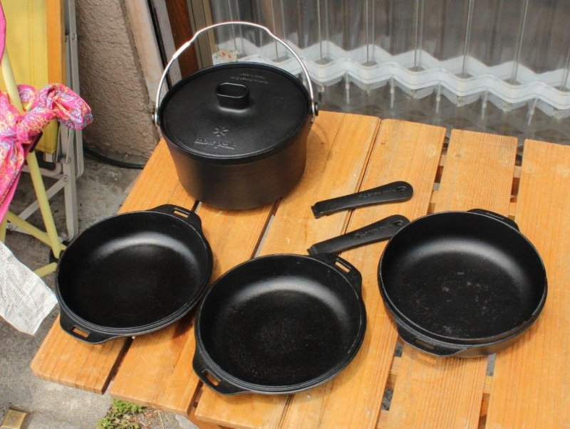 snow peak スノーピーク＞ Cast Iron Duo Cooker コンボダッチデュオ