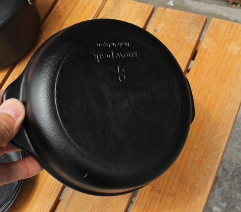 snow peak スノーピーク＞ Cast Iron Duo Cooker コンボダッチ