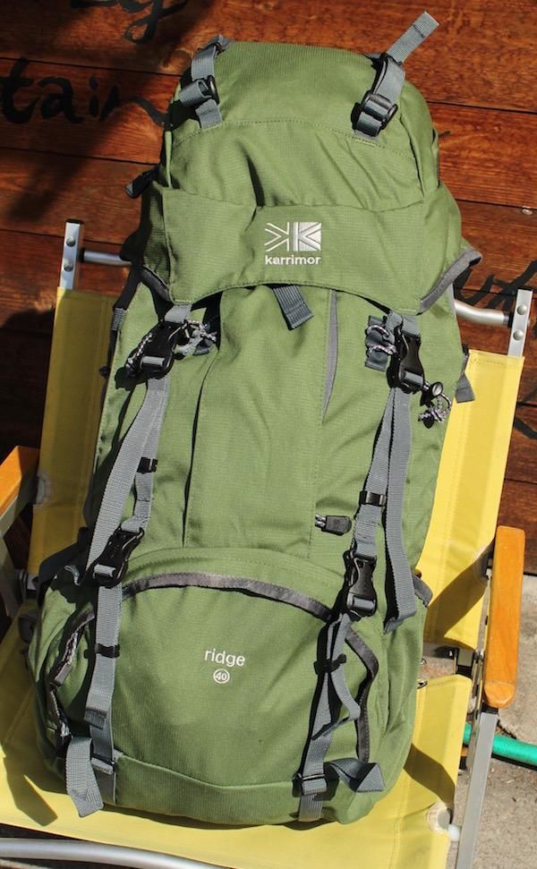 美品】karrimor カリマー ridge 40 type1 - 登山用品