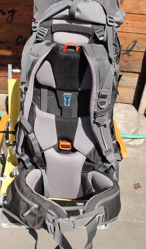 deuter ドイター＞ aircontact pro 60 ＋ 15 エアコンタクトプロ60＋15