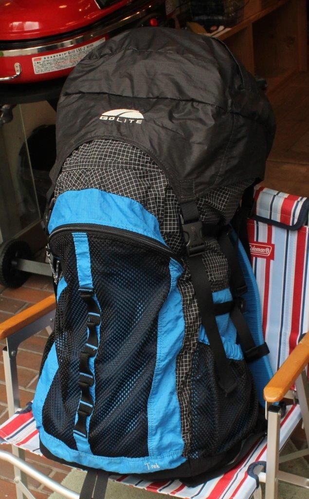 使用回数は少ないですゴーライト GoLite Trek ７４L - 登山用品