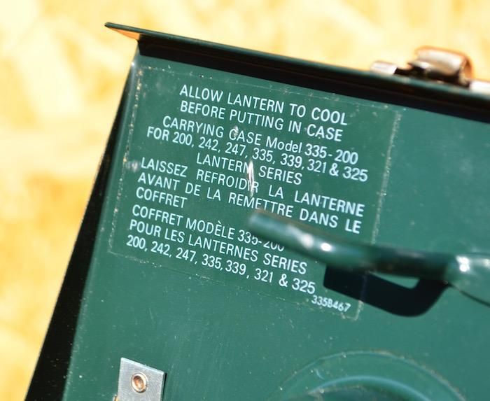 美品‼️☆Coleman MODEL 335-200 純正スチールケース☆ 美品‼️☆Coleman MODEL 335-200 純正スチールケース☆ - メルカリ