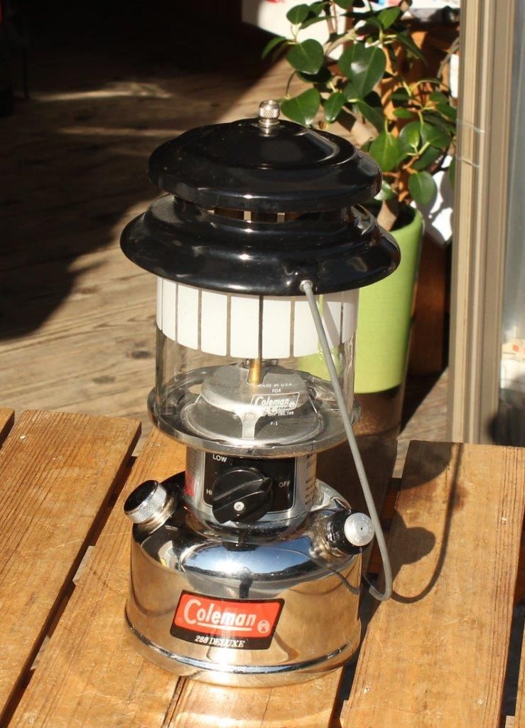 Coleman コールマン＞ 288 Deluxe Two Mantle Lantern 288デラックスツーマントルランタン |  中古アウトドア用品・中古登山用品 買取・販売専門店 : maunga (マウンガ)