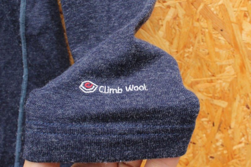 Marmot マーモット＞ Climb Wool Stretch L/S Zip クライムウール