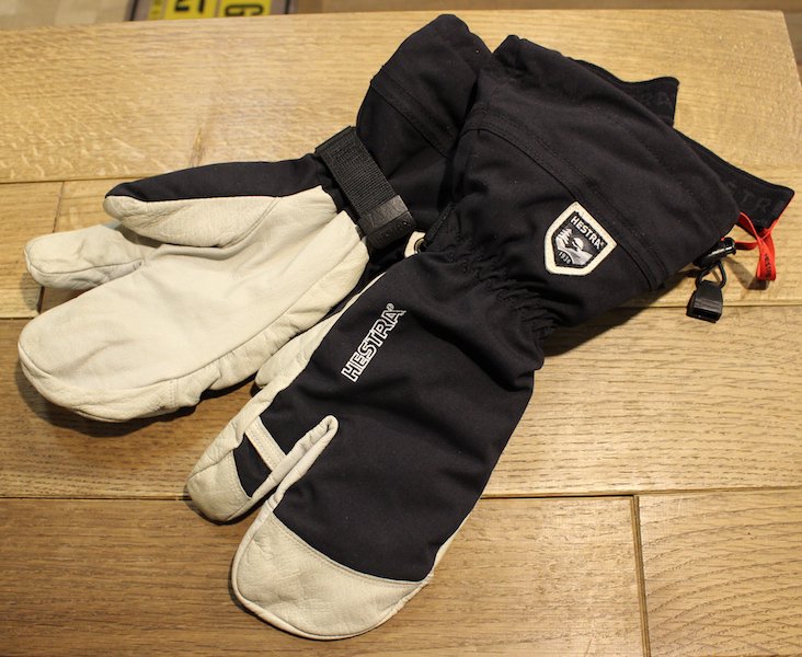 HESTRA ヘストラ＞3-FINGER GTX FULL LEATHER - 中古アウトドア用品