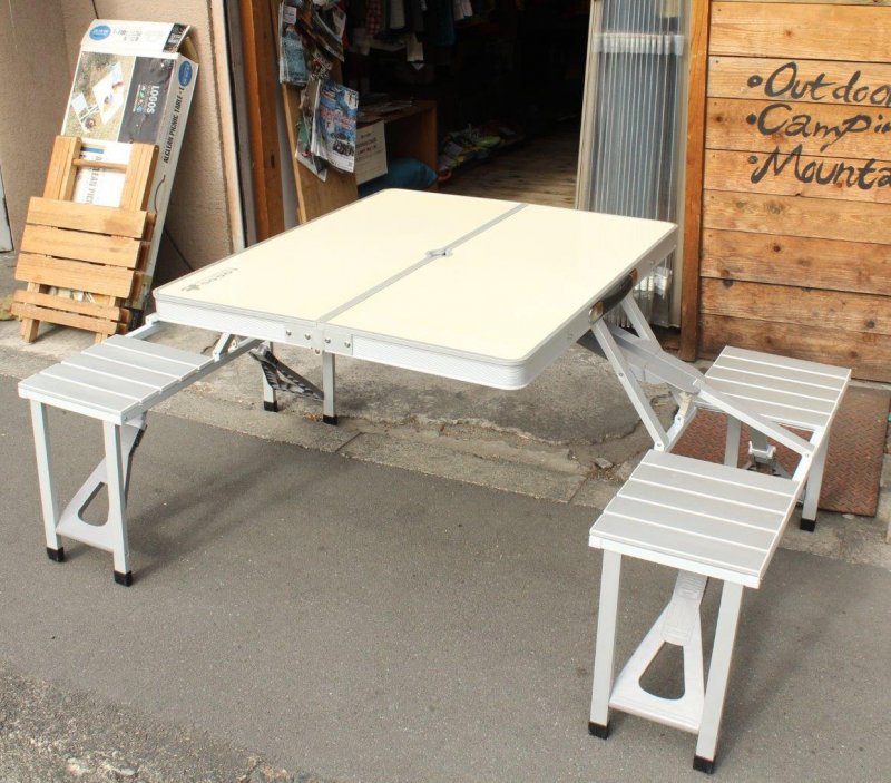 LOGOS ロゴス＞ ALCLEAN PICNIC TABLE L アルクリーンピクニック