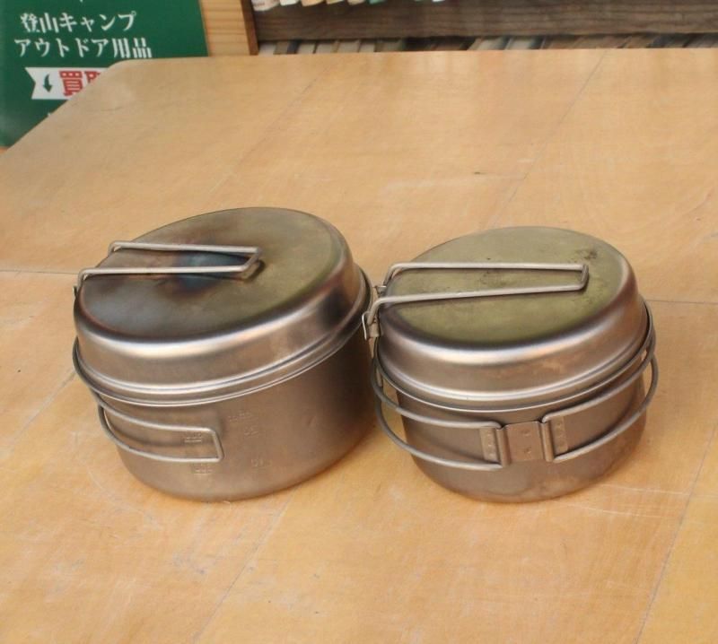 snow peak スノーピーク＞ TITANIUM MULTI COMPACT COOK SET チタン ...