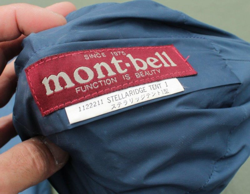 mont-bell モンベル＞ Stellaridge Tent 1 ステラリッジテント1型