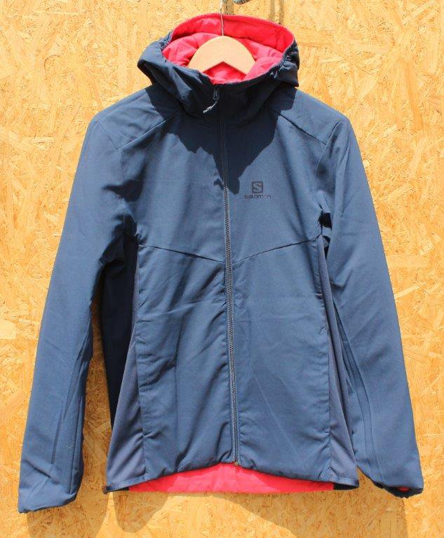 送料無料！高機能 サロモン リバーシブル DRIFTER MID HOODIE M