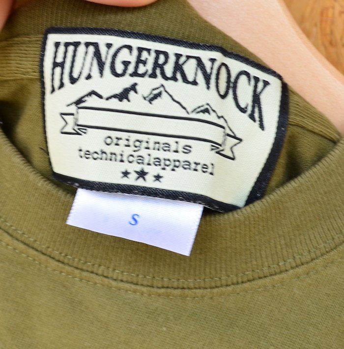 HungerKnock Originals ハンガーノック＞ HK logo Tee【クリックポスト