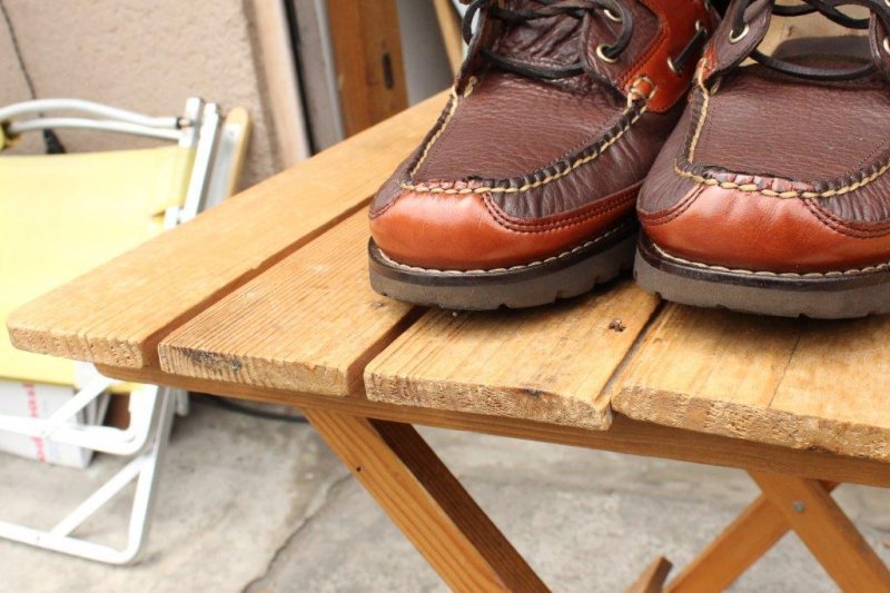 L.L.Bean エルエルビーン＞ Allagash Bison Handsewns Oxford アラガッシュバイソンハンドソーンオックスフォード  | 中古アウトドア用品・中古登山用品 買取・販売専門店 : maunga (マウンガ)