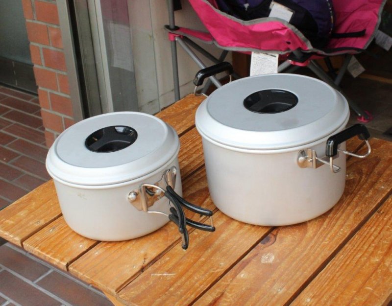 EVERNEW エバニュー＞ ALUMINIUM COOKER L アルミコッヘルL | 中古アウトドア用品・中古登山用品 買取・販売専門店 :  maunga (マウンガ)