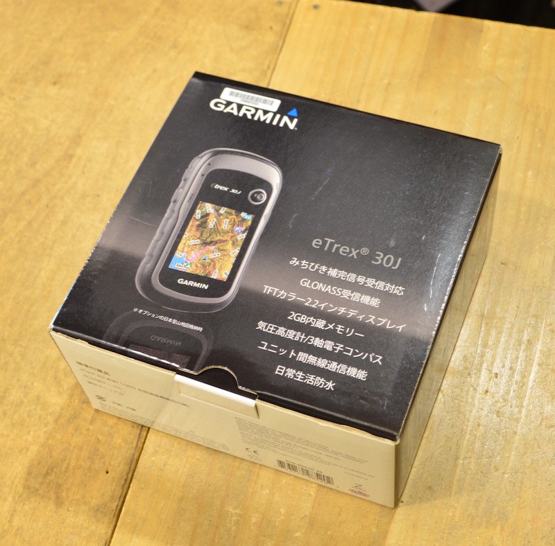 販促セール GARMIN ETREX 30J 登山地図セット - アウトドア