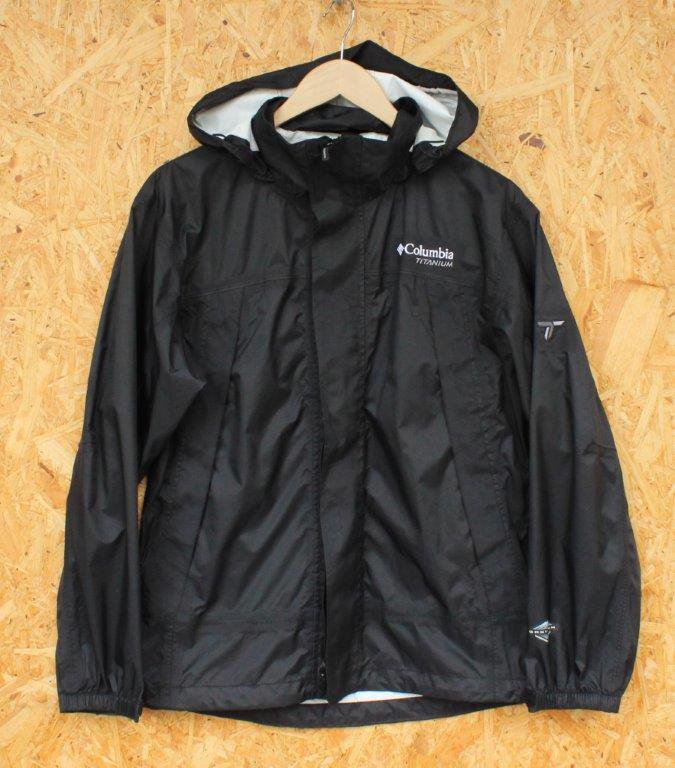 新品 】 【美品】Columbia オムニテック レインウェア上下セット 登山