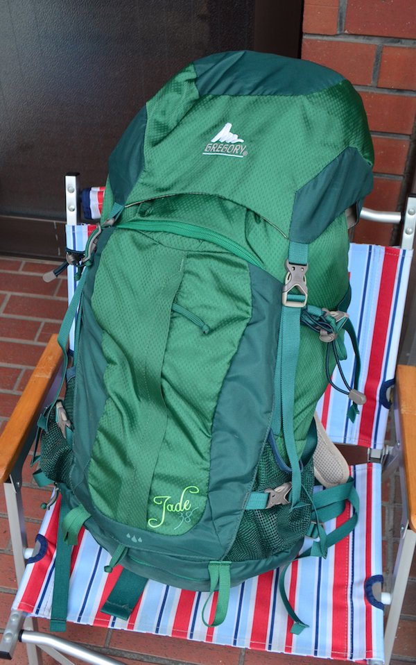 フローラル GREGORY グレゴリー ジェイド JADE 38 レッド S - 登山用品