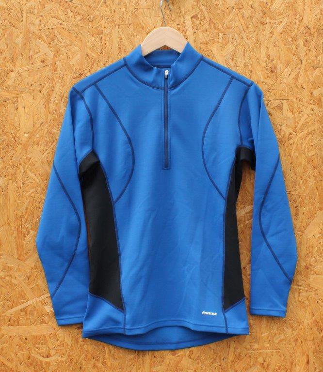 finetrack ファイントラック＞ Floodrush Zip Neck フラッドラッシュ